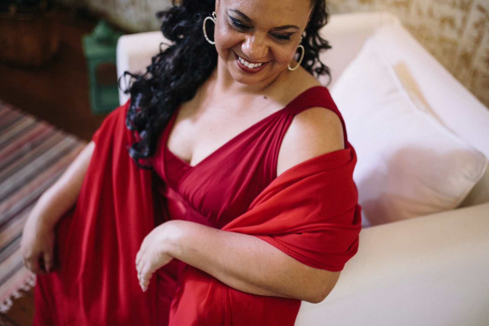 Foto da mezzo-soprano brasileira Edineia Oliveira