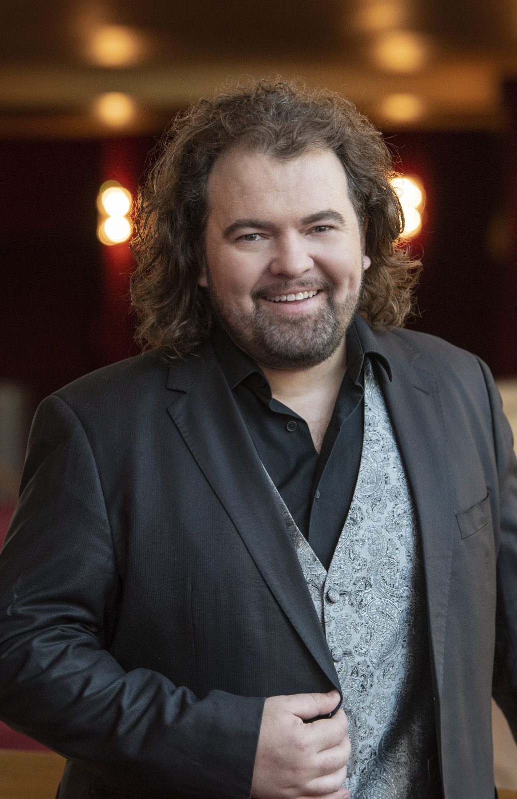 Foto do tenor  lituano Kristian Benedikt