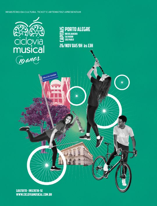 Ciclovia Musical Capitais - Porto Alegre