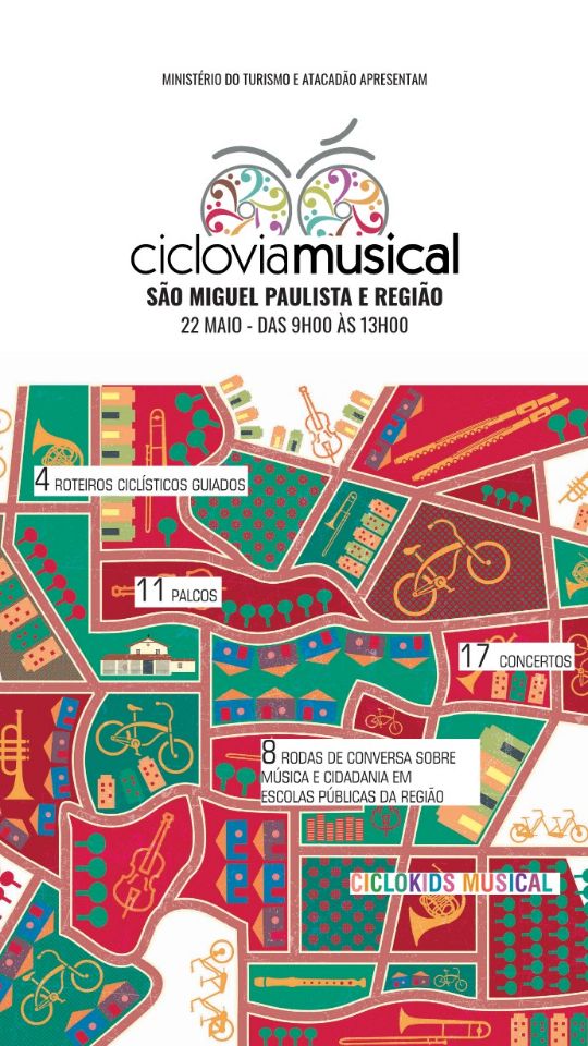 Ciclovia Musical São Miguel
