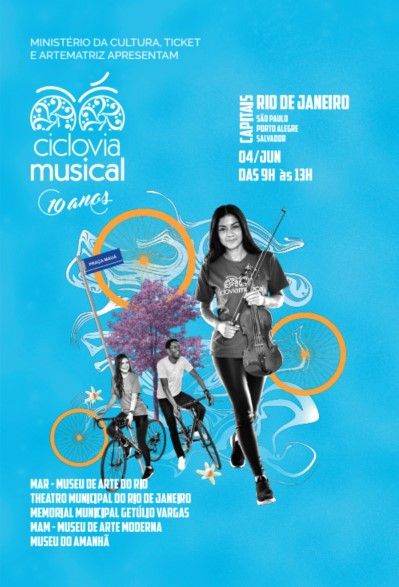 Ciclovia Musical Capitais Rio de Janeiro