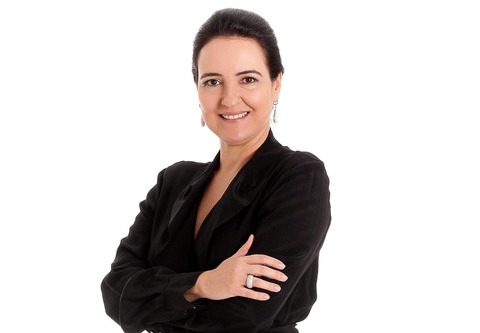 Foto da soprano brasileira Rosana Lamosa