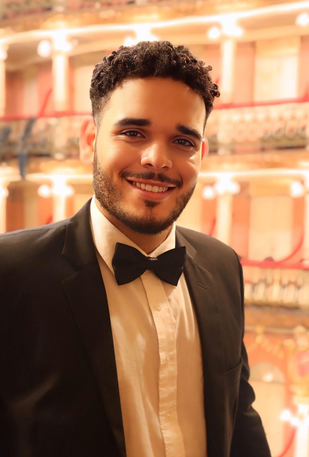 Foto do tenor brasileiro Samuel Wallace
