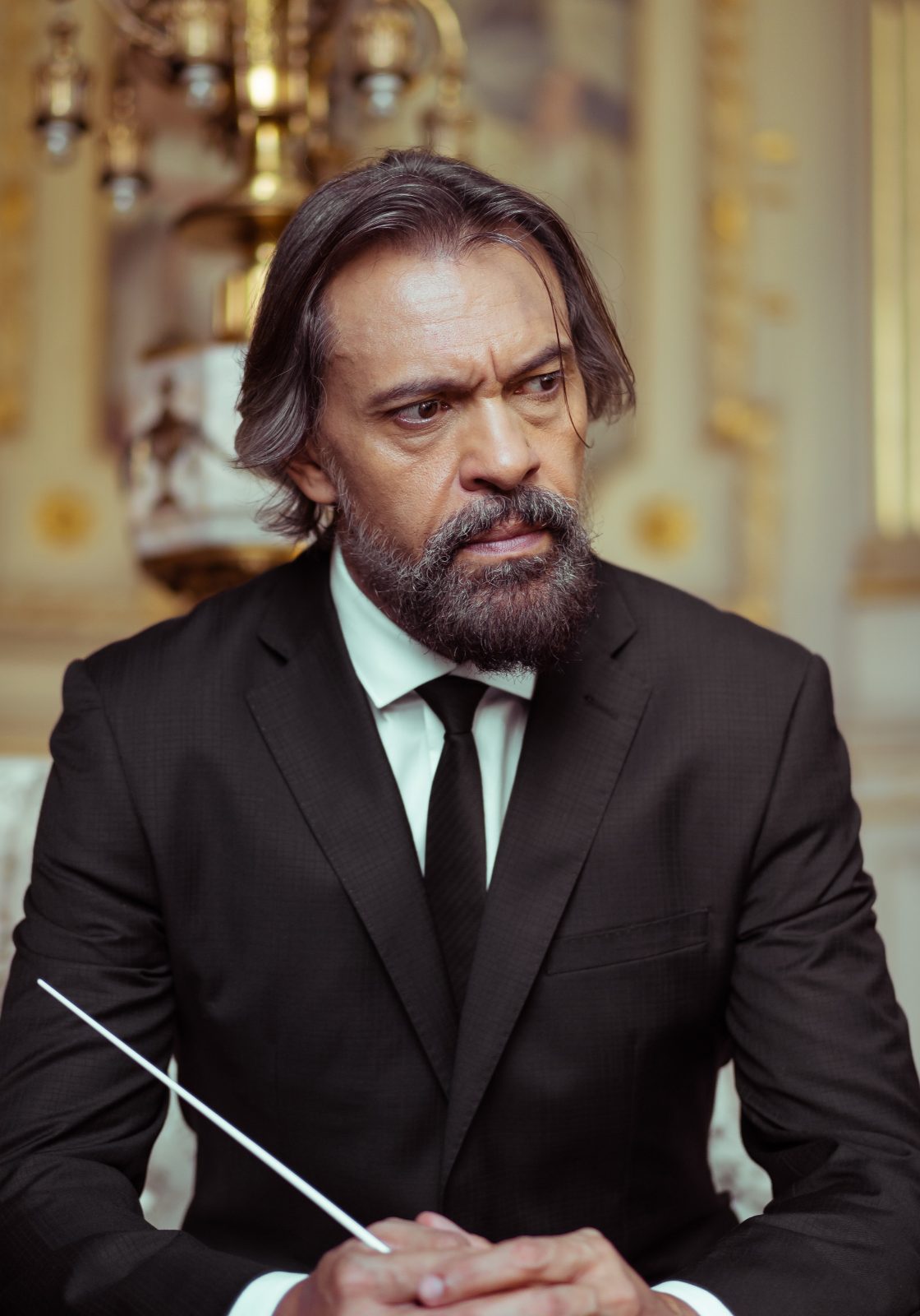 Foto do maestro brasileiro Silvio Viegas
